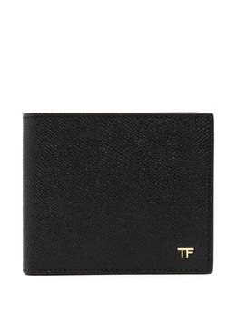 TOM FORD: Чёрный кошелёк Logo