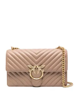 PINKO: Бежевая сумка  Classic Love