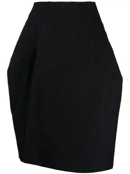 Comme Des Garçons: Юбка из шерсти 