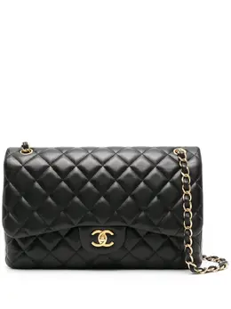 CHANEL Pre-Owned: Чёрная сумка 