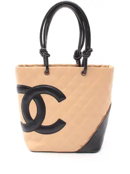 CHANEL Pre-Owned: Бежевый топ