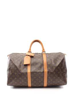 Louis Vuitton Pre-Owned: Коричневая сумка