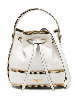 Moschino: Белая сумка 