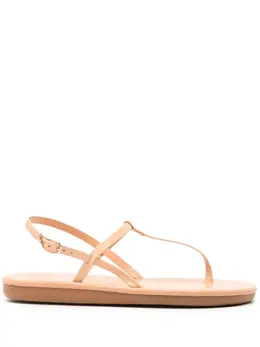 Ancient Greek Sandals: Бежевые сандалии  Lito