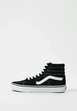 Vans: Чёрные кеды 