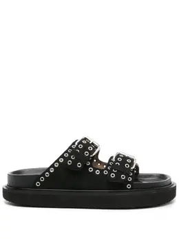 ISABEL MARANT: Чёрные сандалии 