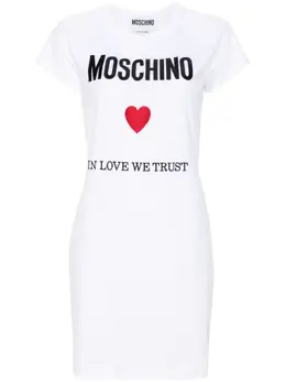 Moschino: Белое платье 