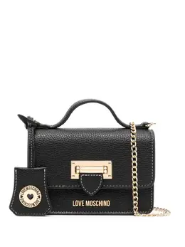 Love Moschino: Чёрная сумка через плечо 