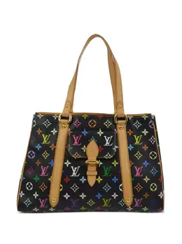 Louis Vuitton Pre-Owned: Чёрная сумка-шоппер