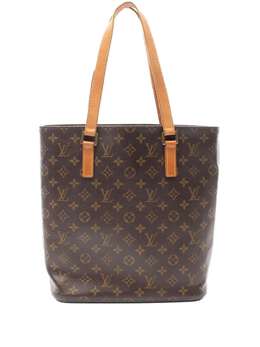 Louis Vuitton Pre-Owned: Коричневая сумка-шоппер