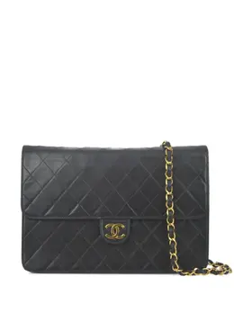 CHANEL Pre-Owned: Чёрная сумка 