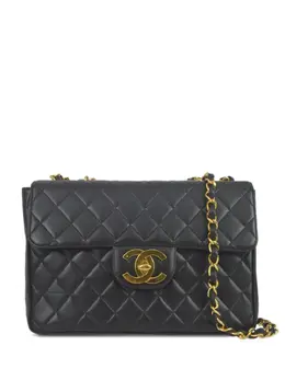 CHANEL Pre-Owned: Чёрная сумка 