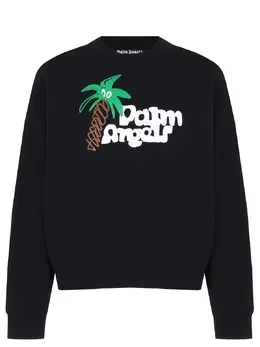 PALM ANGELS: Хлопковая толстовка 