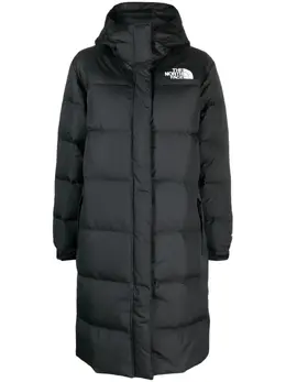 The North Face: Пальто  Nuptse с капюшоном