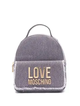 Love Moschino: Голубой рюкзак 