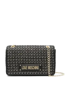 Love Moschino: Чёрная сумка через плечо 