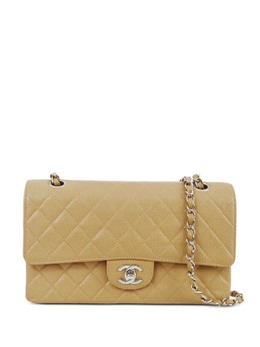 CHANEL Pre-Owned: Бежевая сумка 