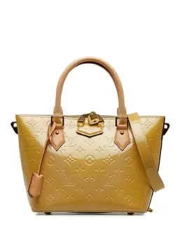 Louis Vuitton Pre-Owned: Жёлтая сумка-шоппер