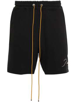RHUDE: Чёрные шорты 