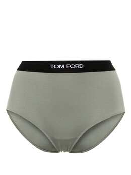 TOM FORD: Зелёные трусы  Logo