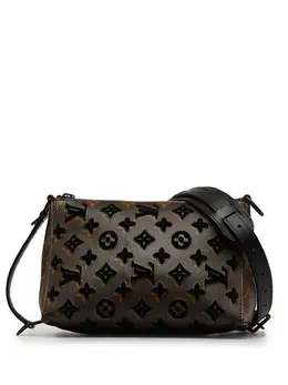 Louis Vuitton Pre-Owned: Коричневая сумка через плечо 