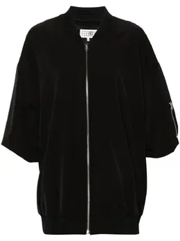 MM6 Maison Margiela: Чёрная куртка 