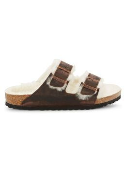 Birkenstock: Коричневые шлёпанцы  Arizona