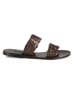 Ancient Greek Sandals: Коричневые сандалии  Melia