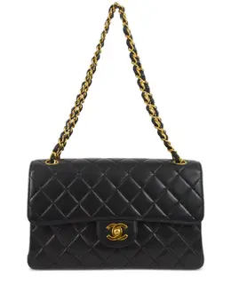 CHANEL Pre-Owned: Чёрная сумка 