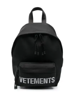 VETEMENTS: Чёрный рюкзак 