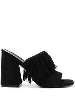 Stuart Weitzman: Чёрные сандалии  Tia