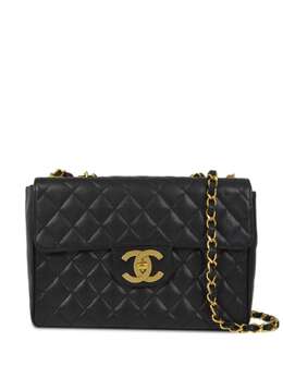 CHANEL Pre-Owned: Чёрная сумка 