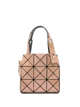 Bao Bao Issey Miyake: Бежевая сумка-шоппер 