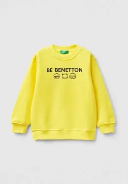 United Colors of Benetton: Жёлтый свитшот