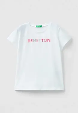 United Colors of Benetton: Белая футболка