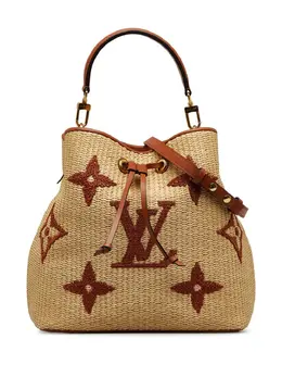 Louis Vuitton Pre-Owned: Бежевая сумка