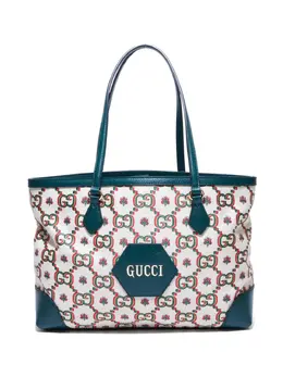 Gucci Pre-Owned: Многоцветная сумка-шоппер 