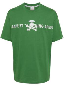 AAPE BY *A BATHING APE®: Футболка с принтом 