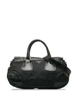 Prada Pre-Owned: Чёрная сумка-шоппер