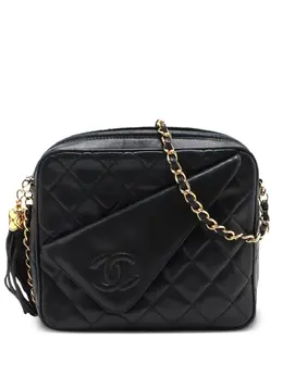 CHANEL Pre-Owned: Чёрная сумка