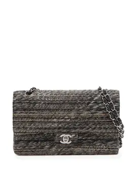CHANEL Pre-Owned: Чёрная сумка 