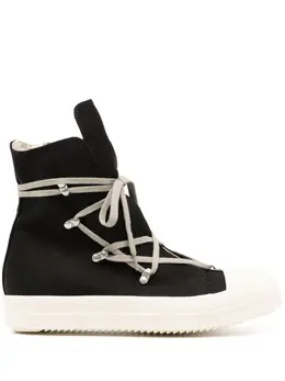 Rick Owens DRKSHDW: Чёрные кроссовки 