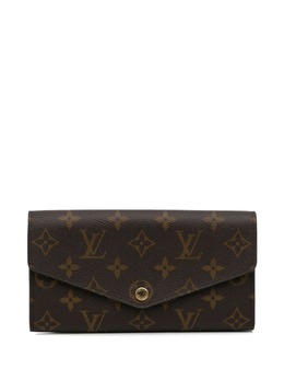 Louis Vuitton Pre-Owned: Коричневый кошелёк