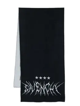 Givenchy: Чёрный шарф 