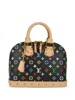 Louis Vuitton Pre-Owned: Чёрная сумка-шоппер 