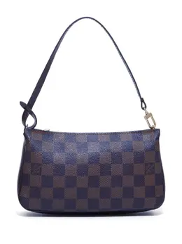 Louis Vuitton Pre-Owned: Коричневый клатч