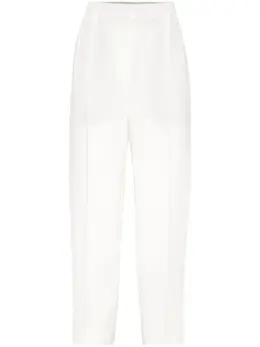 Brunello Cucinelli: Белые брюки 