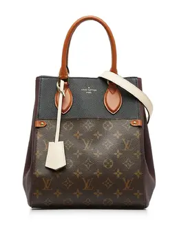 Louis Vuitton Pre-Owned: Коричневая сумка-шоппер