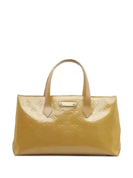 Louis Vuitton Pre-Owned: Жёлтая сумка-шоппер