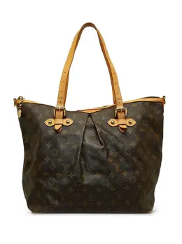 Louis Vuitton Pre-Owned: Коричневая сумка-шоппер